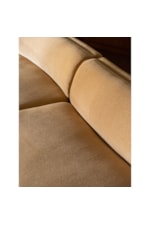 Moe's Home Collection Naomi Contemporary Concave Sofa with No Visible Legs