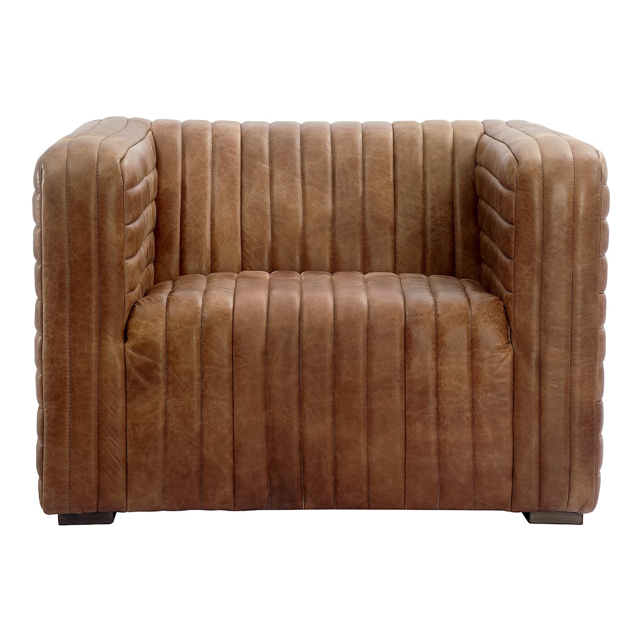 Moe's Home Collection Castle Leather Chair