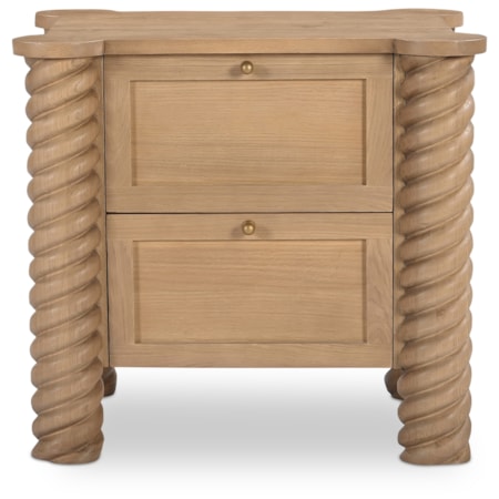2-Drawer Nightstand