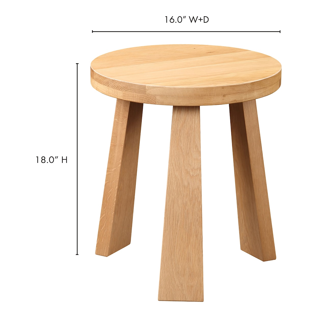 Moe's Home Collection Lund Accent Stool