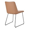 Moe's Home Collection Villa Leather Dining Chair