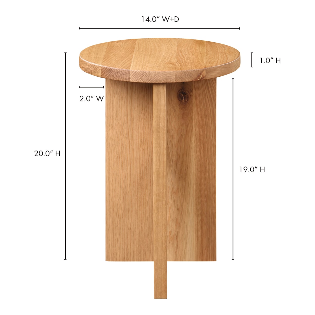 Moe's Home Collection Grace Accent Table