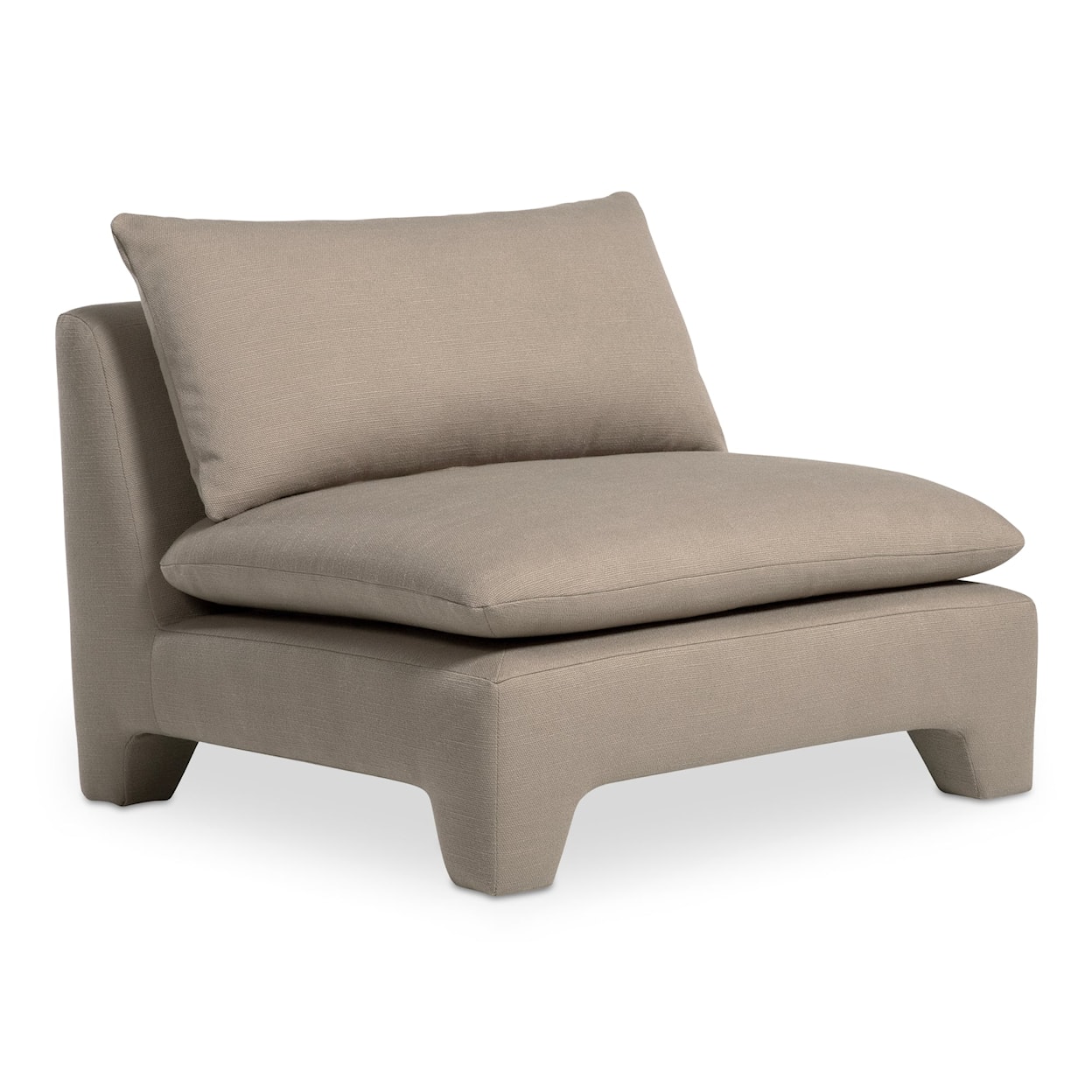 Moe's Home Collection Estelle Armless Lounge Chair