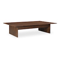 Contemporary 2-Drawer Rectangular Coffee Table