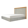 Moe's Home Collection Nina Upholstered King Panel Bed