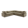 Moe's Home Collection Clay Classic Sectional Sofa