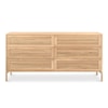 Moe's Home Collection Teeda 6-Drawer Dresser