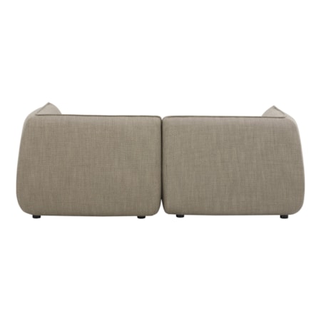 3-Piece Speckled Pumice Modular Sectional