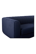 Moe's Home Collection Rosy Contemporary Sofa with Channel Tufting