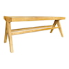 Moe's Home Collection Takashi Solid Elm Natural Bench