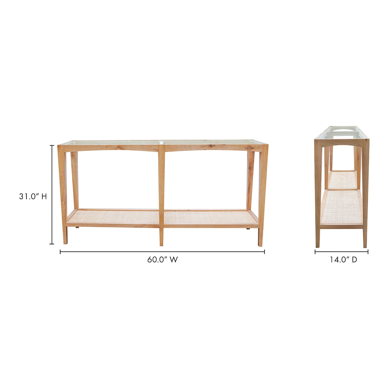 Moe's Home Collection Harrington Console Table