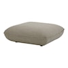 Moe's Home Collection Zeppelin Speckled Pumice Ottoman 