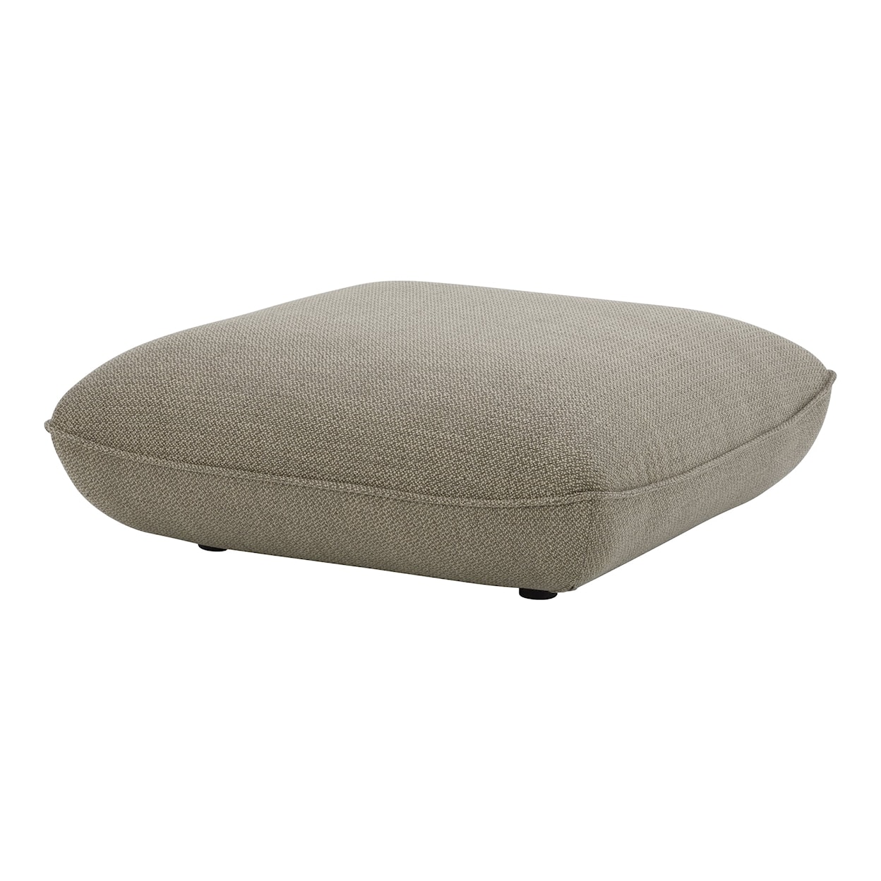 Moe's Home Collection Zeppelin Speckled Pumice Ottoman 