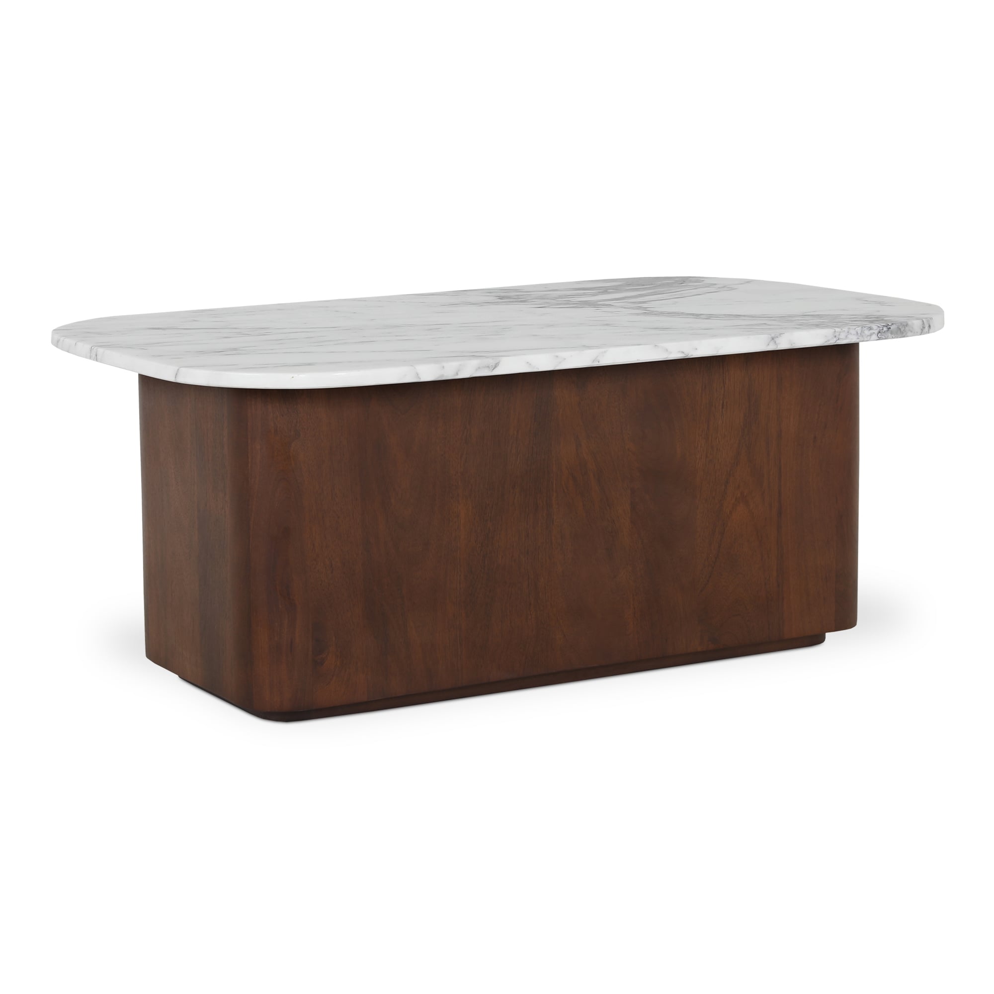 Moe's Home Collection Dash Coffee Table with White Calcatta Marble