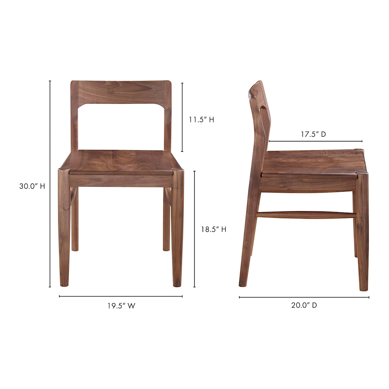 Moe's Home Collection Owing Dining Chair