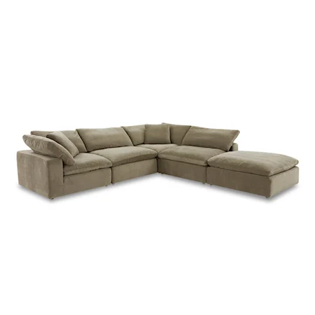 Contemporary 5-Piece Sectional Sofa