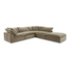 Moe's Home Collection Clay Dream Sectional Sofa