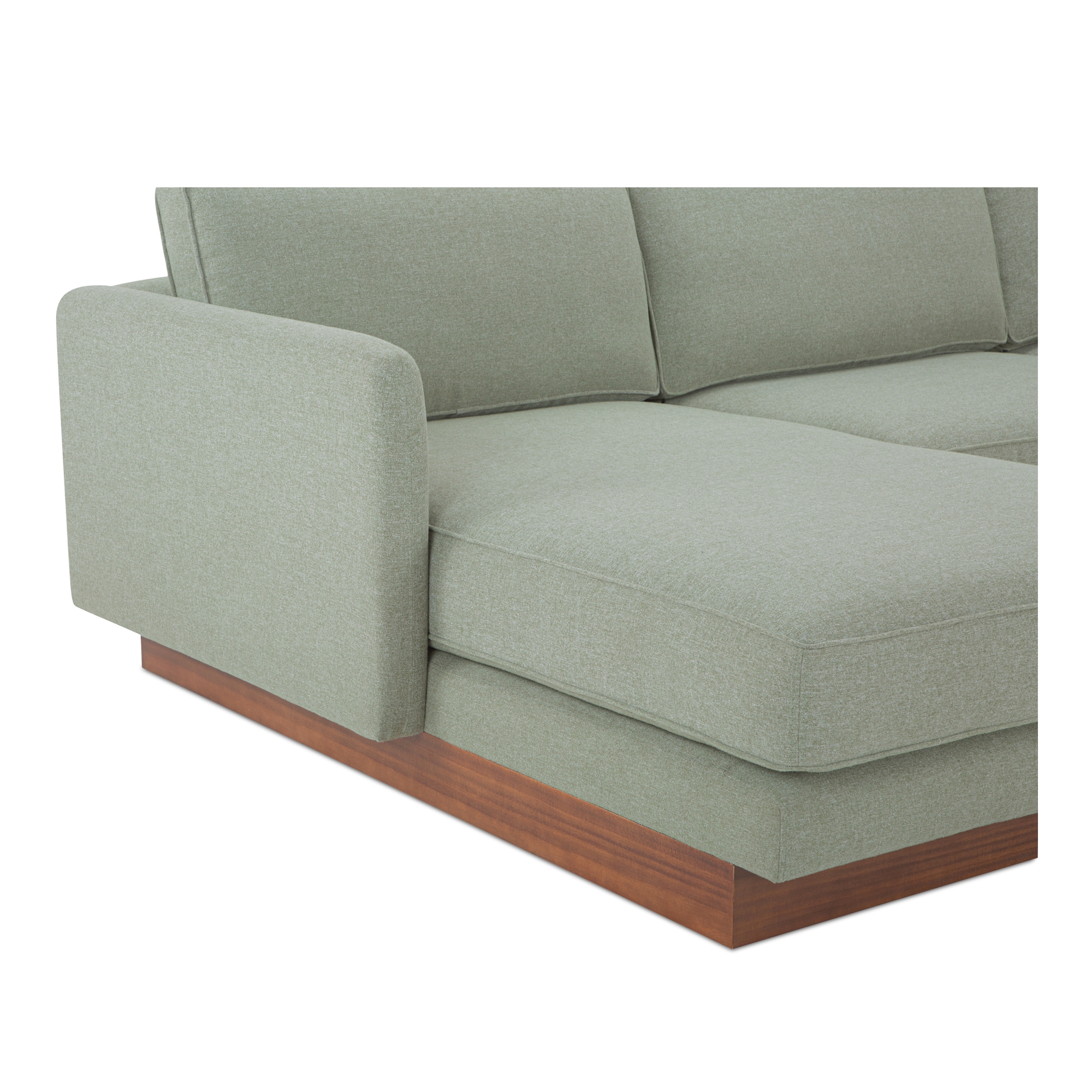 Moe's Home Collection Vernon Left Chaise Sofa