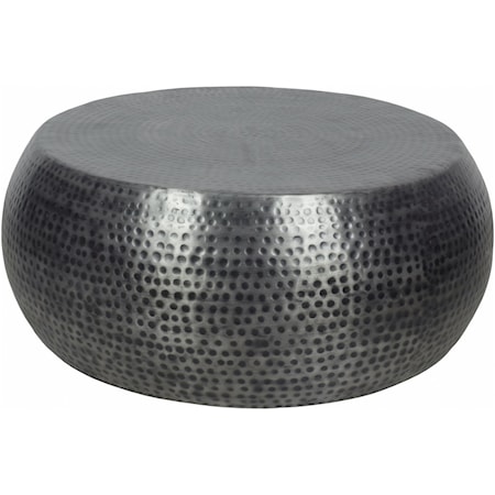 Round Aluminum Coffee Table