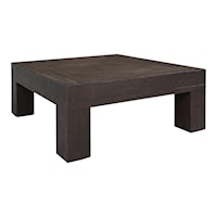 Rustic Square Coffee Table