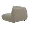 Moe's Home Collection Zeppelin Speckled Pumice Corner Chair