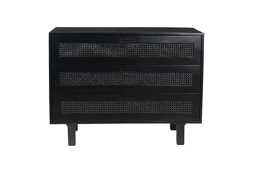 Ashton 3-Drawer Chest by Moe's Home Collection at Fashion Furniture