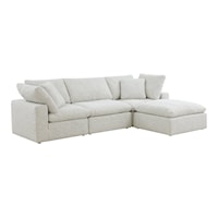 Contemporary 4-Piece Sectional Sofa