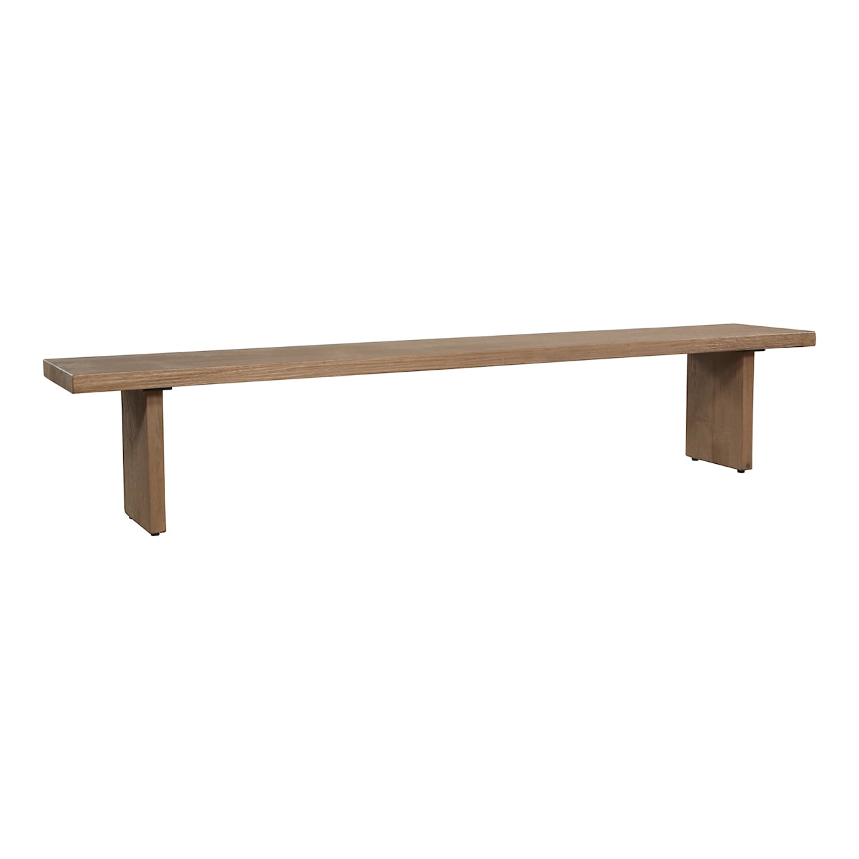 Moe's Home Collection Koshi Solid Oak Rectangular Dining Bench