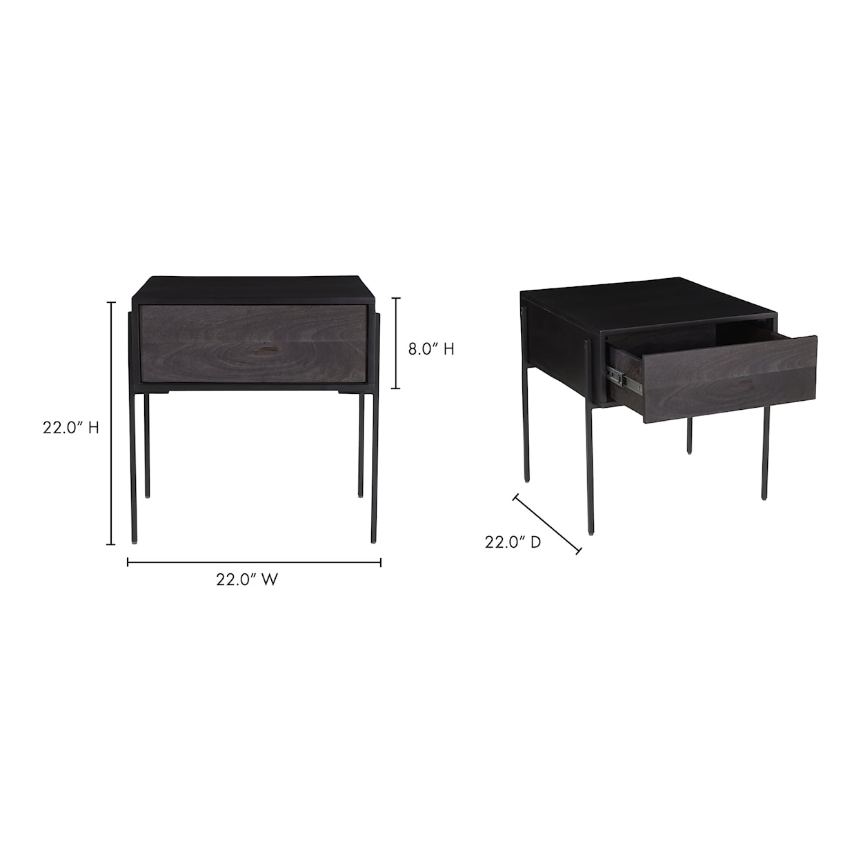 Moe's Home Collection Tobin Side Table