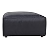 Moe's Home Collection Form Leather Ottoman