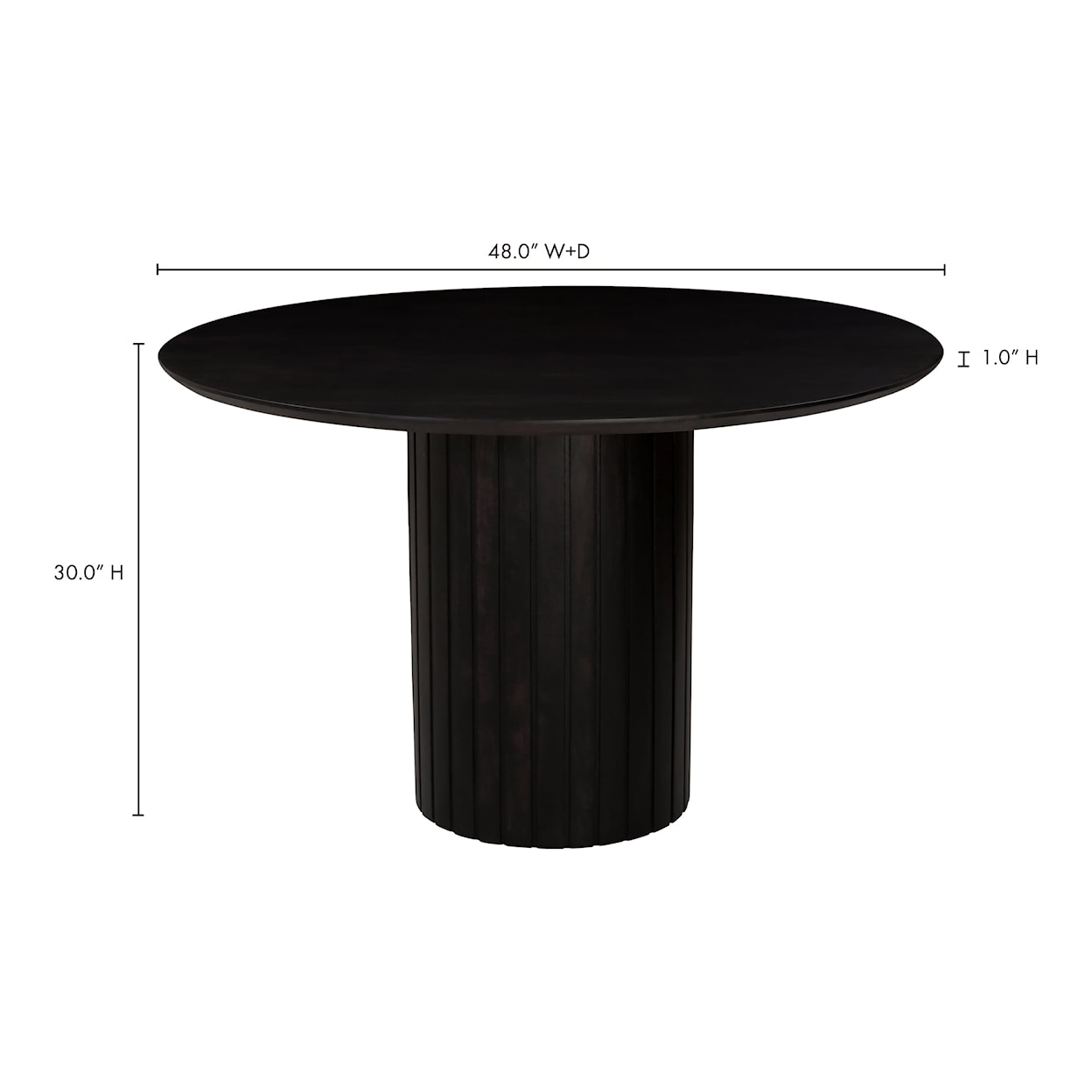 Moe's Home Collection Povera Dining Table