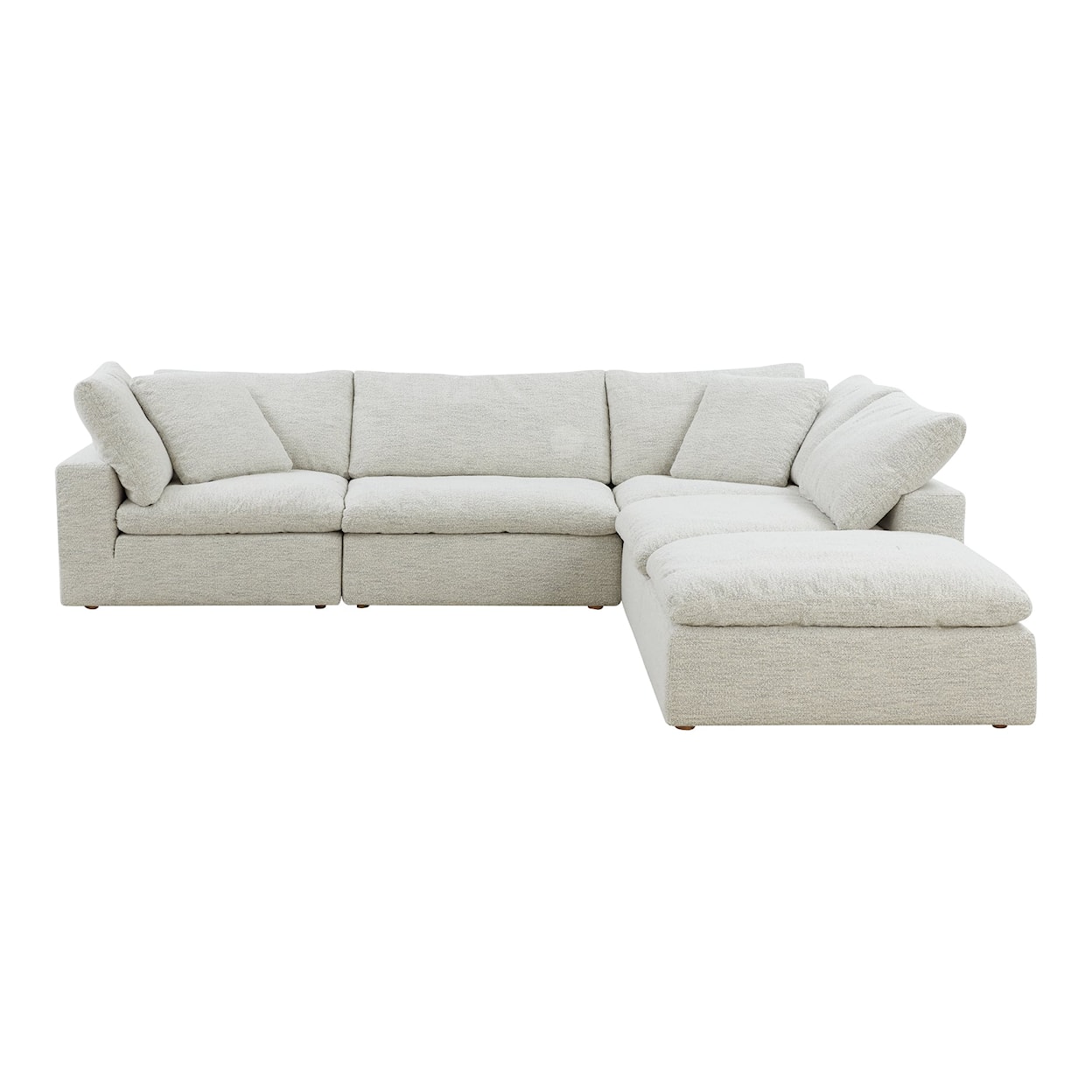 Moe's Home Collection Clay Sectional Sofa