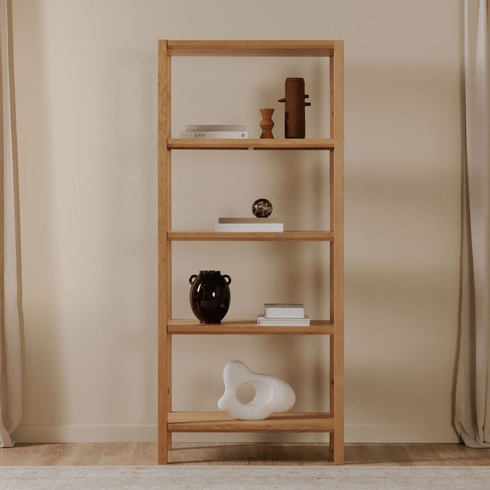 4-Shelf Bookcase
