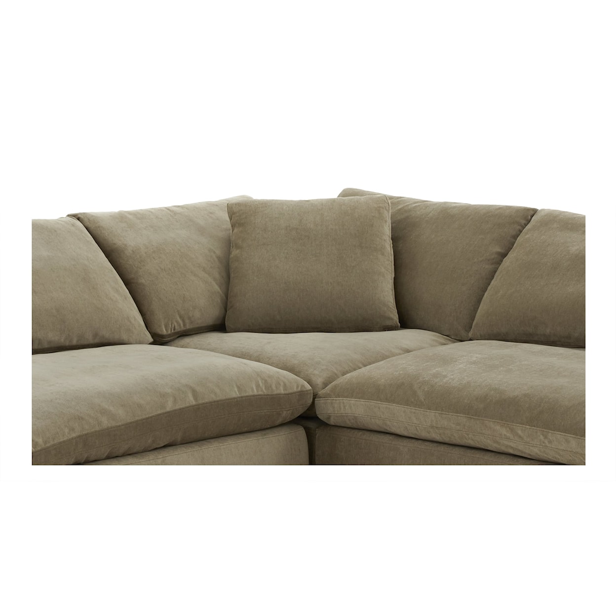 Moe's Home Collection Clay Dream Sectional Sofa