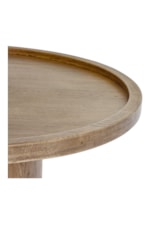 Moe's Home Collection Cohen Contemporary Round Coffee Table with Tray Top