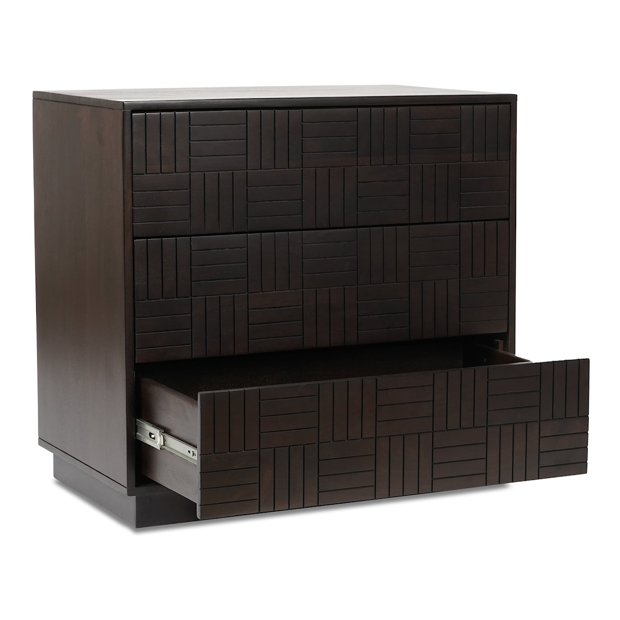 Moe's Home Collection Denman 3-Drawer Nightstand