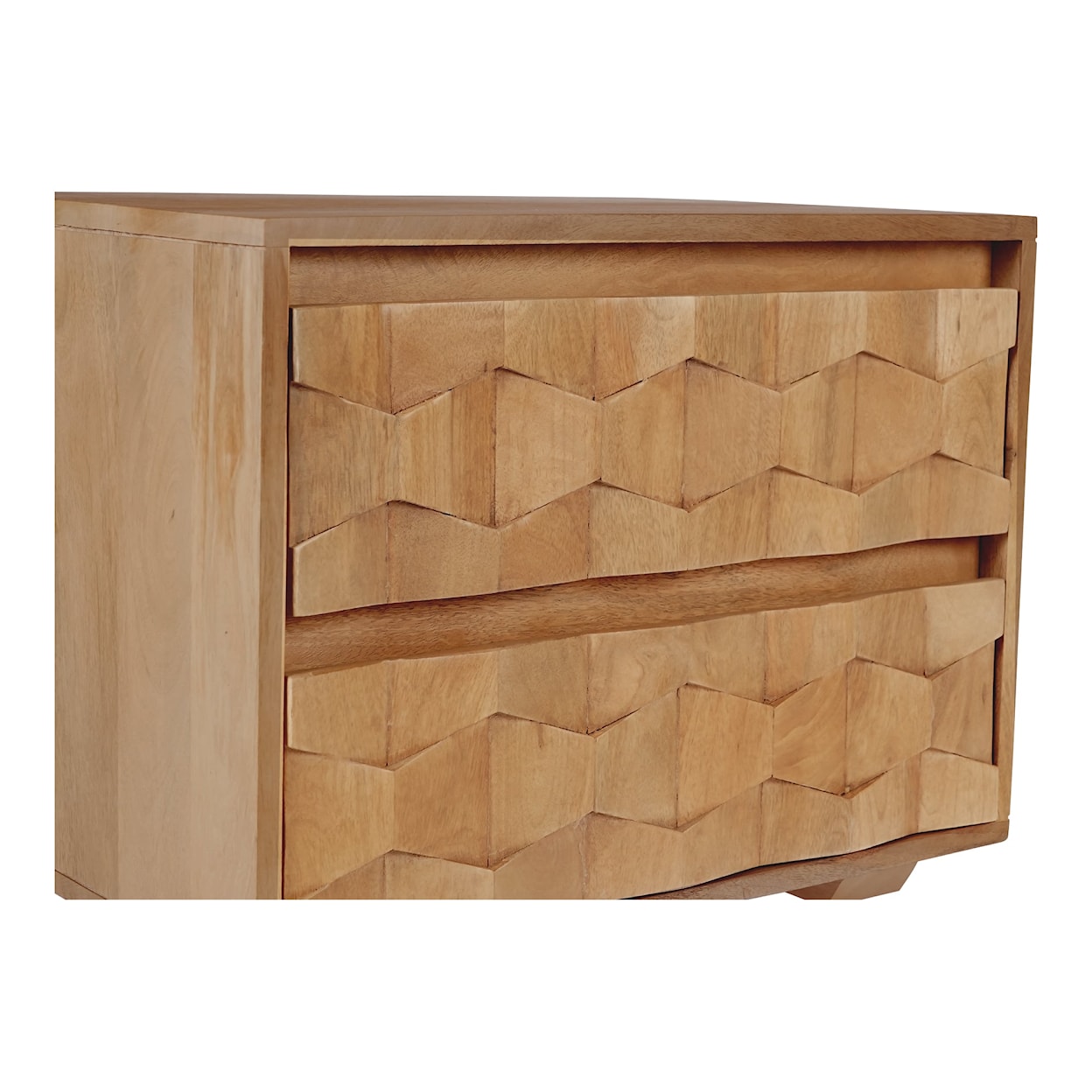 Moe's Home Collection O2 2-Drawer Nightstand