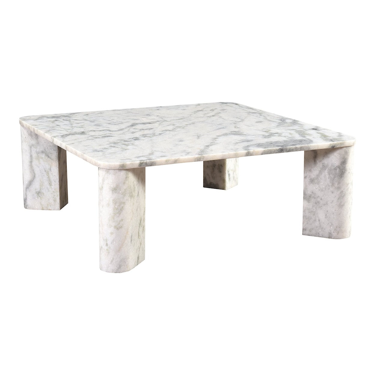 Moe's Home Collection Segment Marble Coffee Table