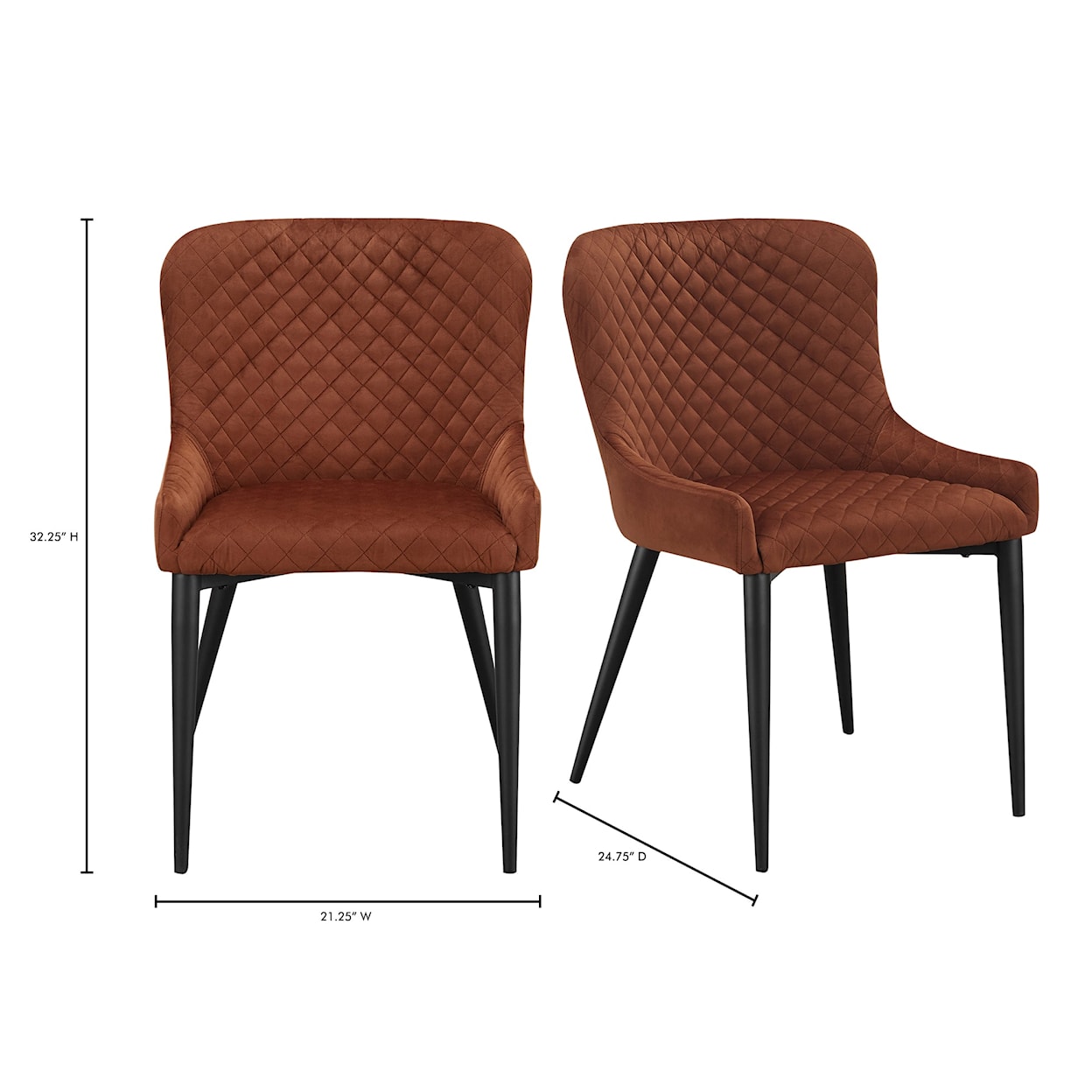 Moe's Home Collection Etta Dining Chair