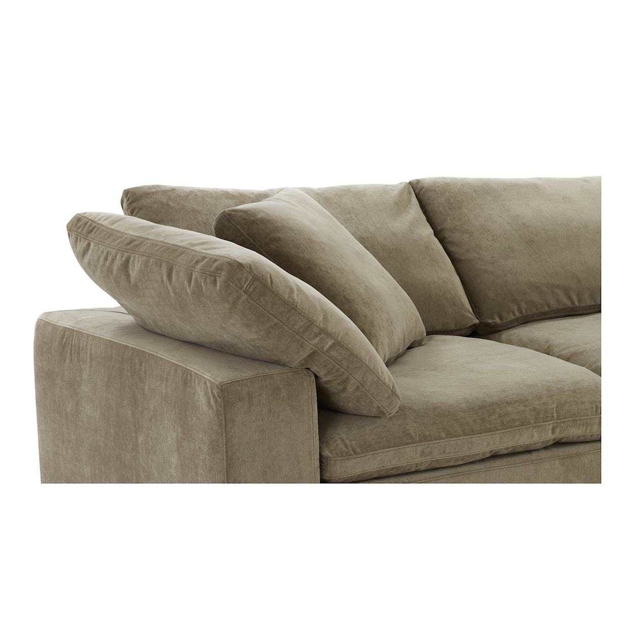 Moe's Home Collection Clay Dream Sectional Sofa