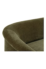 Moe's Home Collection Thora Contemporary Sofa with Rolled Arms