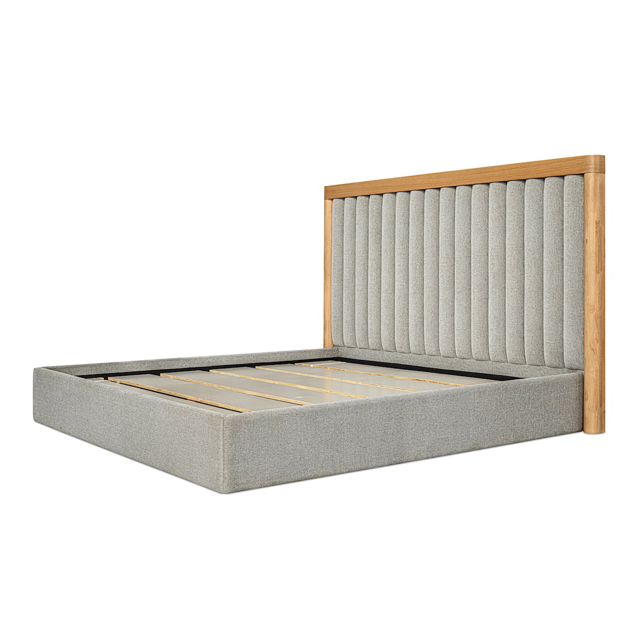 Moe's Home Collection Nina Upholstered Queen Panel Bed