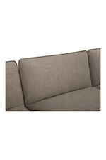 Moe's Home Collection Zeppelin Contemporary 5-Piece Speckled Pumice Modular Sectional 