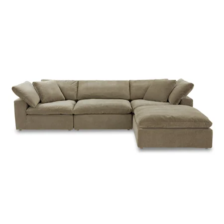 Contemporary L-Shape Sectional Sofa