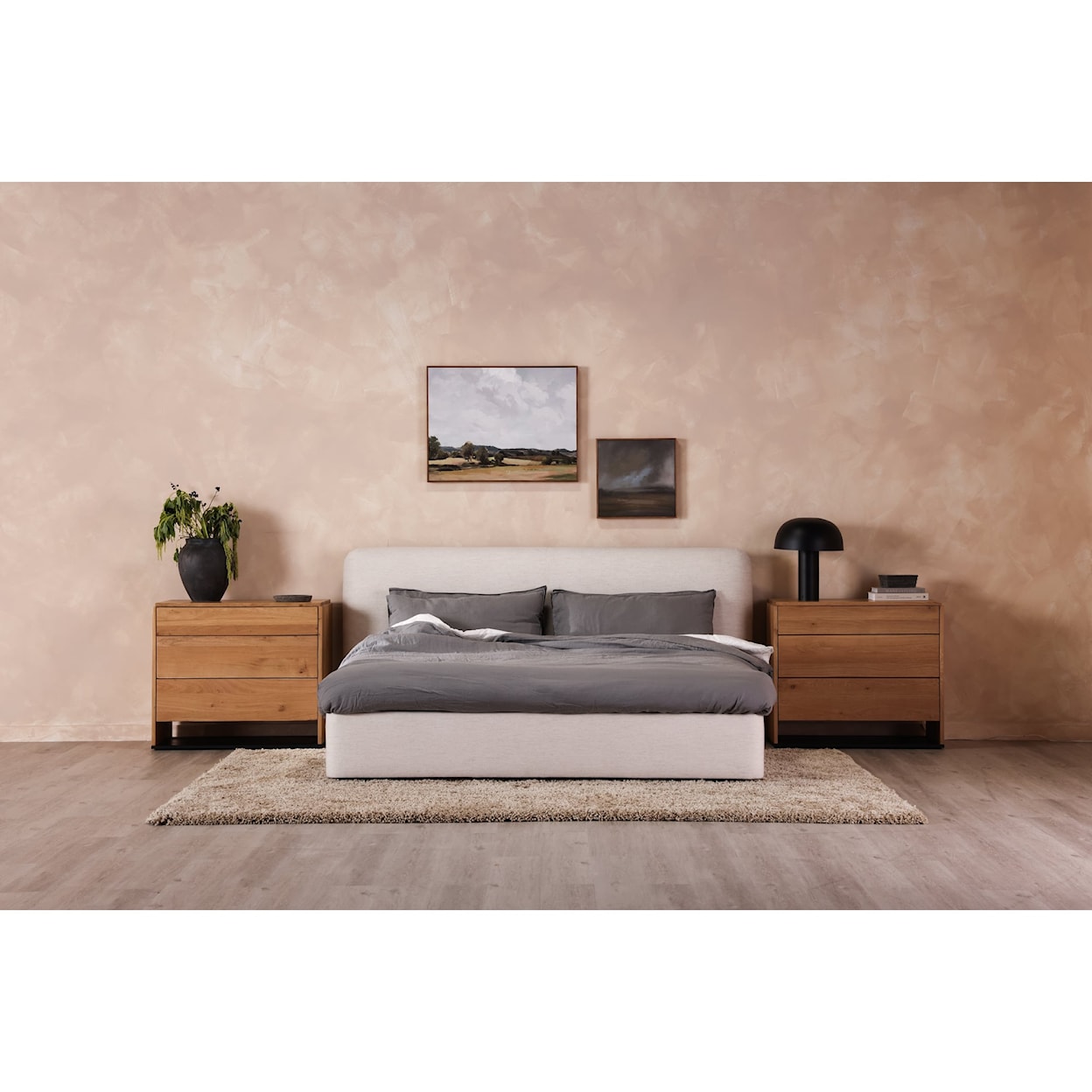 Moe's Home Collection Samara Upholstered King Bed