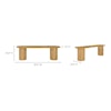 Moe's Home Collection Povera Bench