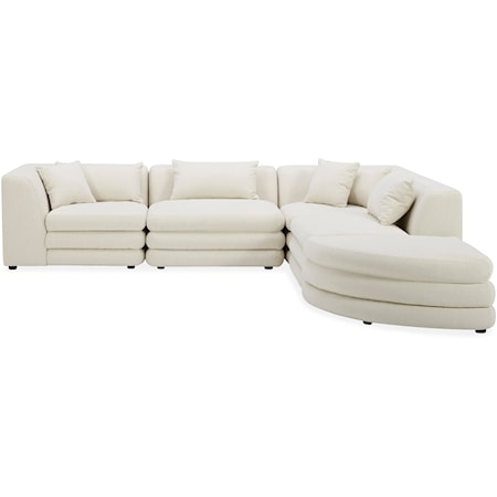 5-Piece Sectional Sofa