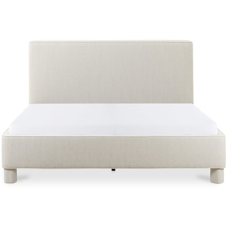 Upholstered Queen Panel Bed