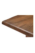 Moe's Home Collection Lila Rustic Dining Table with Solid Acacia Wood