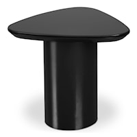 Contemporary Black Accent Table